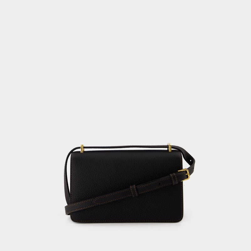 Elongated Crossbody Bag - Burberry - Leather - Bag