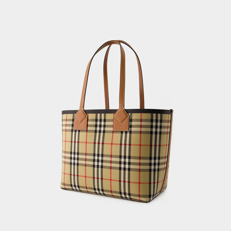 SM London Tote bag - Burberry - Cotton - Brown