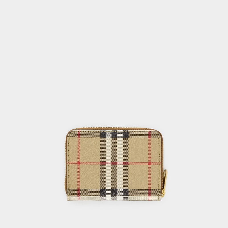 LS MN ZIP Around wallet - Burberry - Leather - Brown