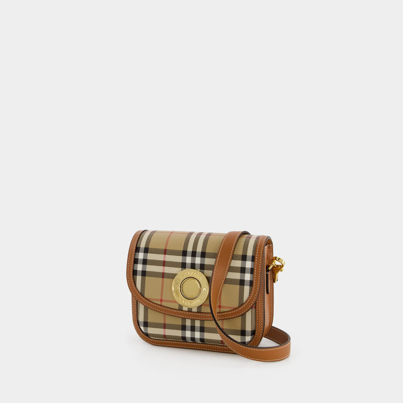 Elizabeth Crossbody Bag - Burberry - Cotton - Beige