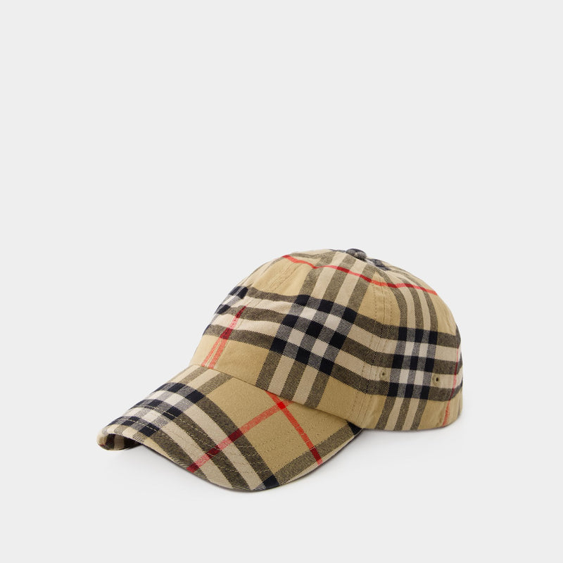 Archive Baseball Cap - Burberry - Cotton - Archive Beige