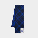 Mu Scarf - Burberry - Wool - Blue