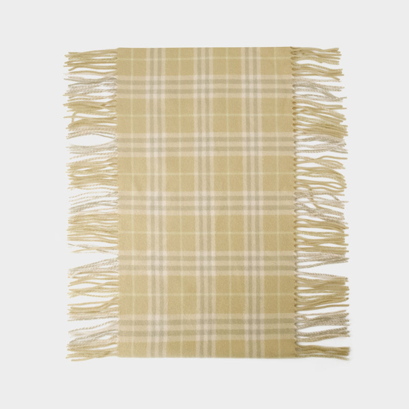 Mu Scarf - Burberry - Cashmere - Beige