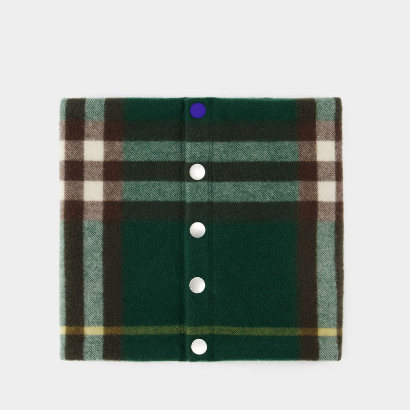 Mu Snood Scarf - Burberry - Cashmere - Green