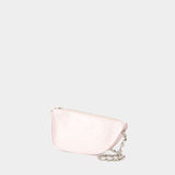 Micro Sling Shield Crossbody - Burberry - Leather - Pink