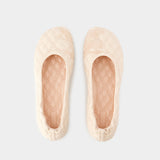 Sadler Ballerinas - Burberry - Leather - Baby Neon