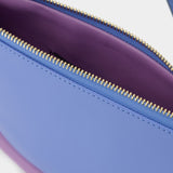 Bumper-Moon Hobo Bag - J.W. Anderson -  Blue/Lilac - Leather