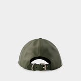 Baseball Cap - J.W.Anderson - Leather - Dark Olive