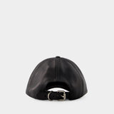 Baseball Cap - J.W.Anderson - Leather - Black