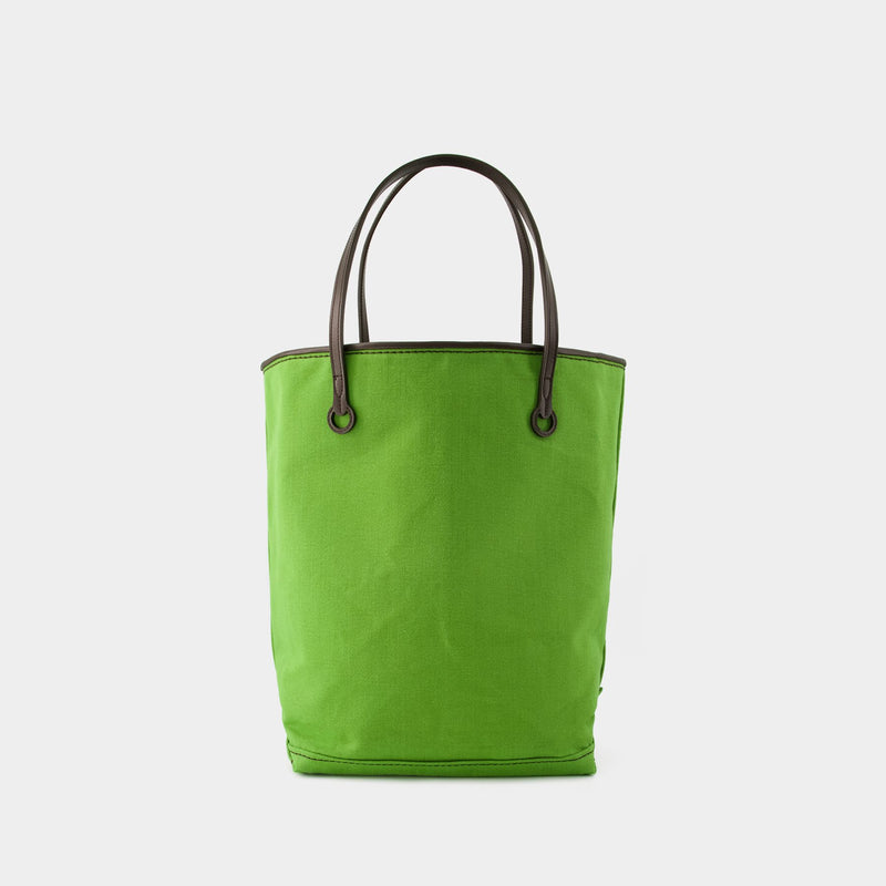 Anchor Tall Tote Bag - J.W. Anderson - Canvas - Green/Brown