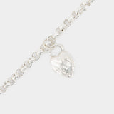 Amore Unlocked Choker in Silver