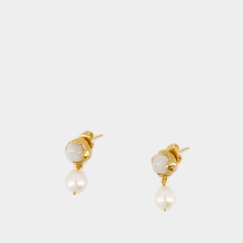 Moonlight Capture Earrings - Alighieri - Gold-plated - Gold