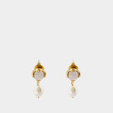 Moonlight Capture Earrings - Alighieri - Gold-plated - Gold