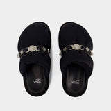 Aj1280 Sandals - Toga Pulla - Leather - Black