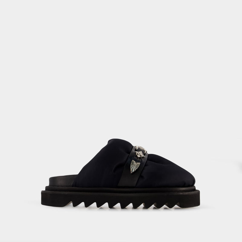 Aj1280 Sandals - Toga Pulla - Leather - Black