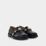 Aj1041 Loafers - Toga Pulla - Black - Polido