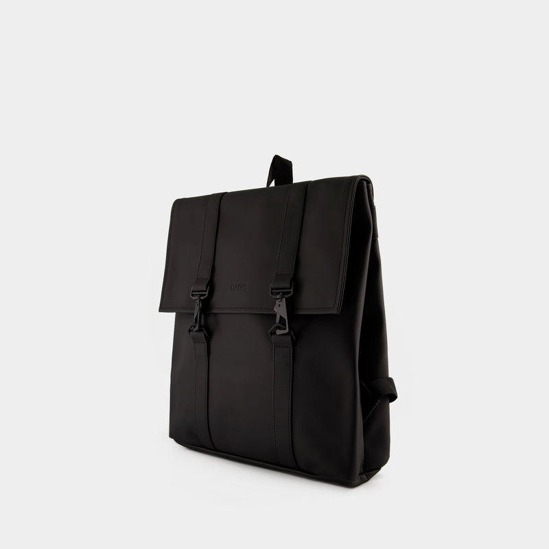 Msn Mini Backpack - RAINS - Synthetic - Black