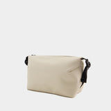 Hilo Wash Bag  - RAINS - Synthetic - White