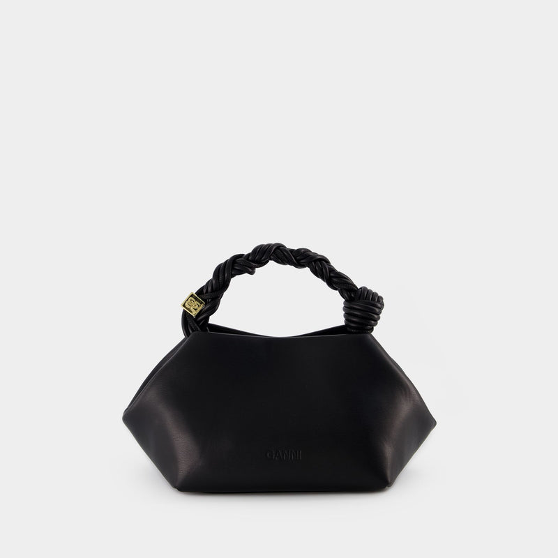 Bou Crossbody bag - Ganni - Leather - Black