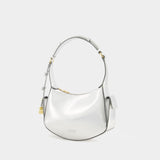 Ganni Shoulder Bag - Ganni - Synthetic Leather - Silver