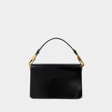 Shoulder Bag - Chylak - Leather - Black