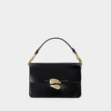 Shoulder Bag - Chylak - Leather - Black