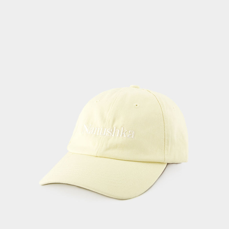 Val Cap - Nanushka - Cotton - Cream