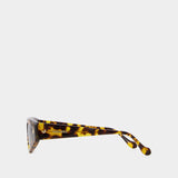 Crista Sunglasses - Nanushka - Acetate - Yellow