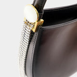 Medium Vesna  Hobo Bag - Magda Butrym - Black - Leather