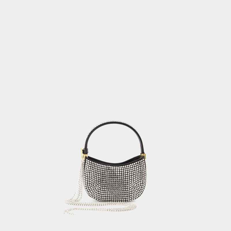 Micro Vesna  Hobo Bag - Magda Butrym - Black - Strass