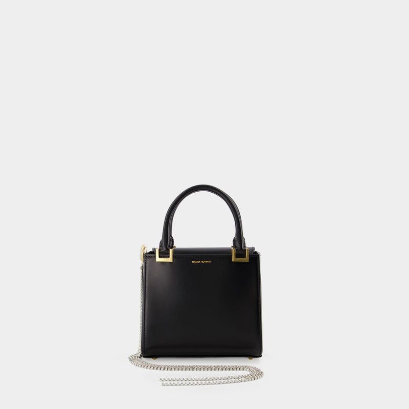 Small Zorya  Hobo Bag - Magda Butrym - Black - Leather