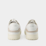 08Sthlm Low Es Mix M Sneakers - Acne Studios - White - Leather