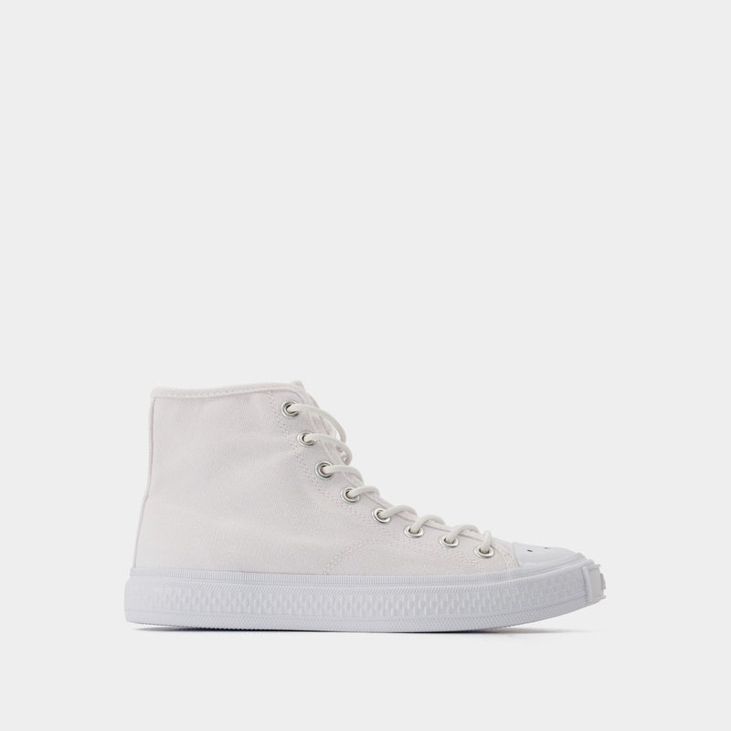 Ballow High Tag W in White Leather