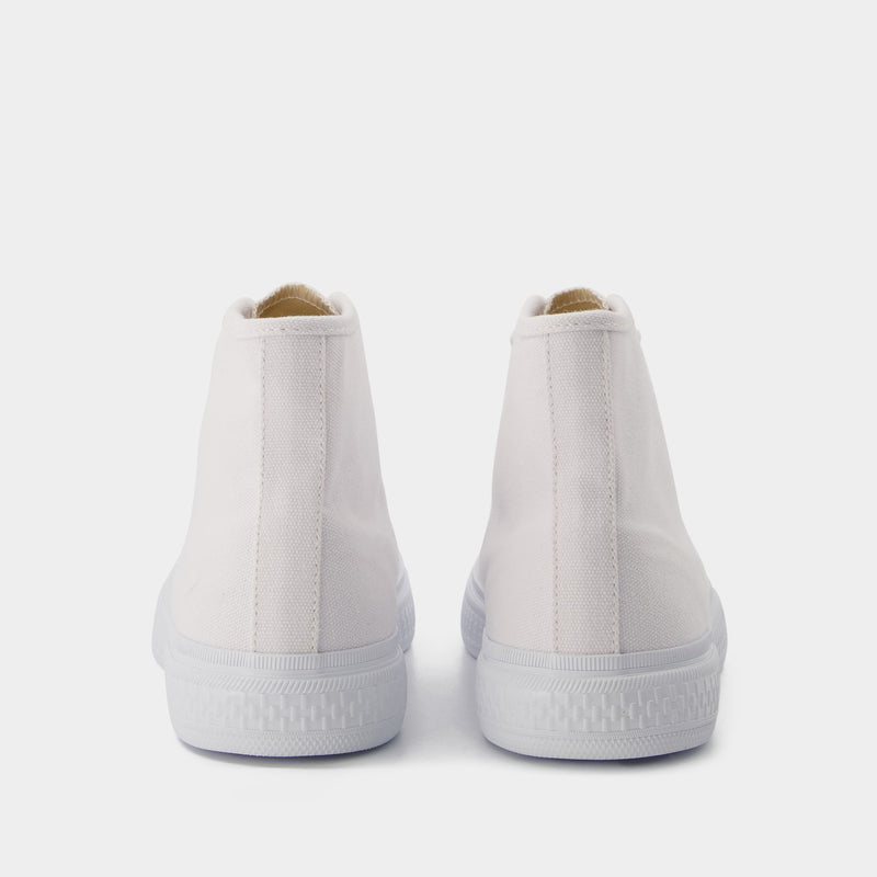 Ballow High Tag W in White Leather