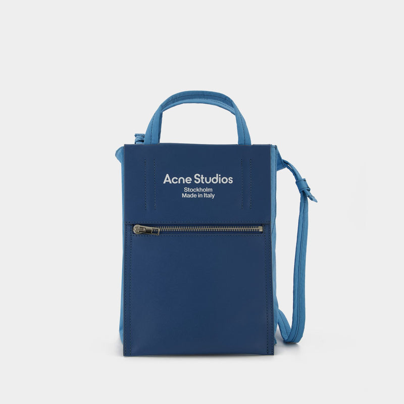 Tote Bag - Acne Studios -  Blue Poudré/Blue - Leather