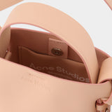 Musebi Mini Tote Bag in Pink Leather