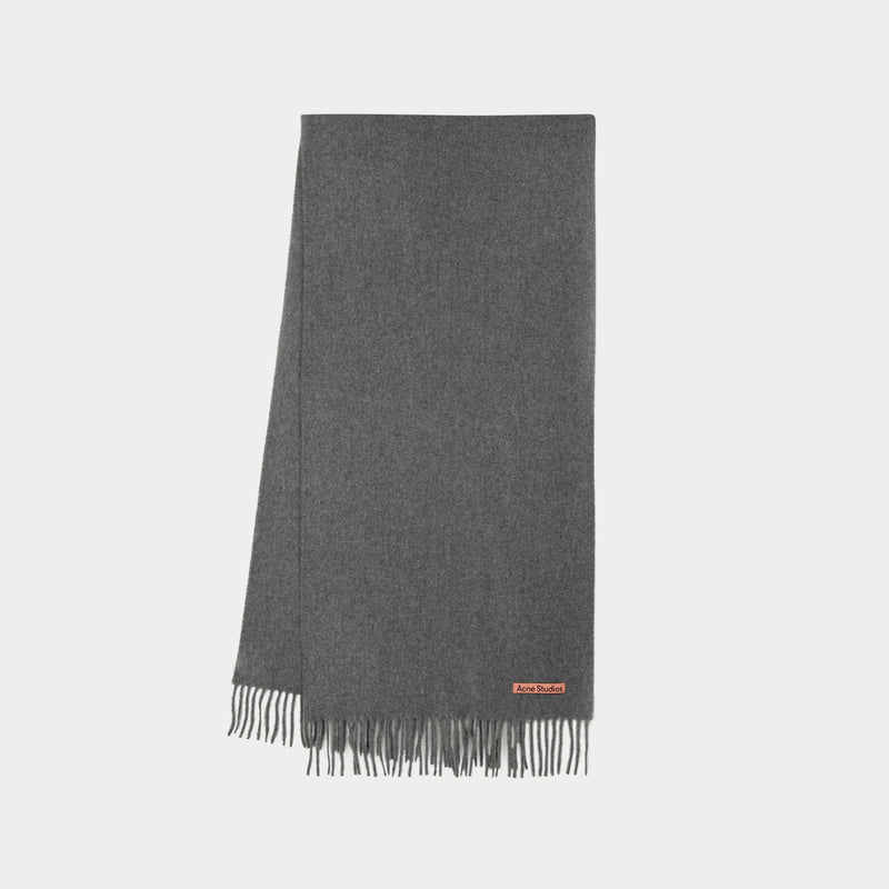 Canada Scarf in Grey Wool