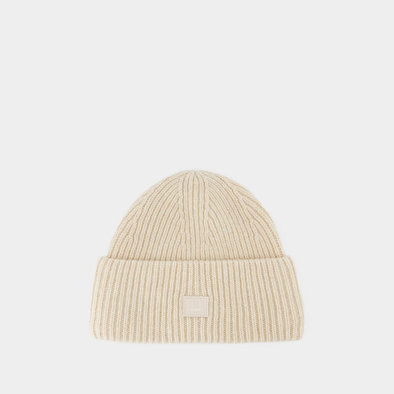 Fn-Ux Beanie - Acne Studios - Wool - Oatmeal