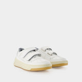 Steffey Friend Sneakers - Acne Studios - White - Leather