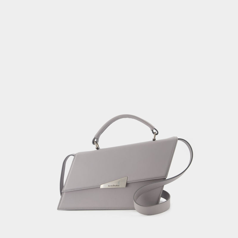 Distortion Crossbody - Acne Studios -  Grey Clair - Leather