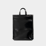 Logo Ns Tote Bag - Acne Studios -  Black - Cotton