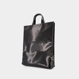 Logo Ns Tote Bag - Acne Studios -  Black - Cotton