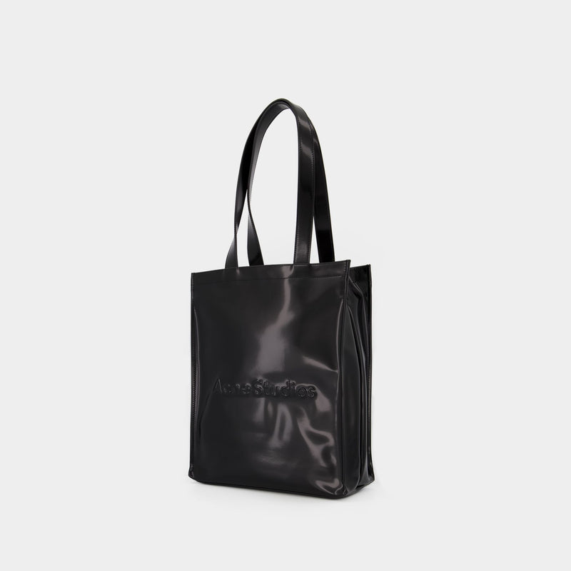 Logo Shopper Portrait Tote Bag - Acne Studios - Leather - Bag