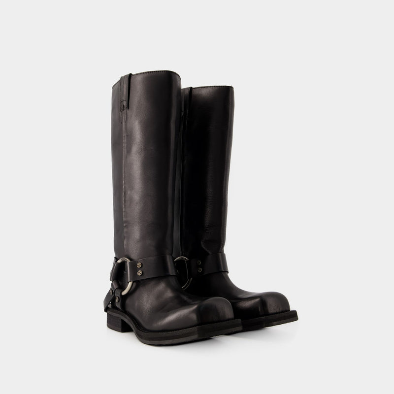 Balius W Boots - Acne Studios - Leather - Black