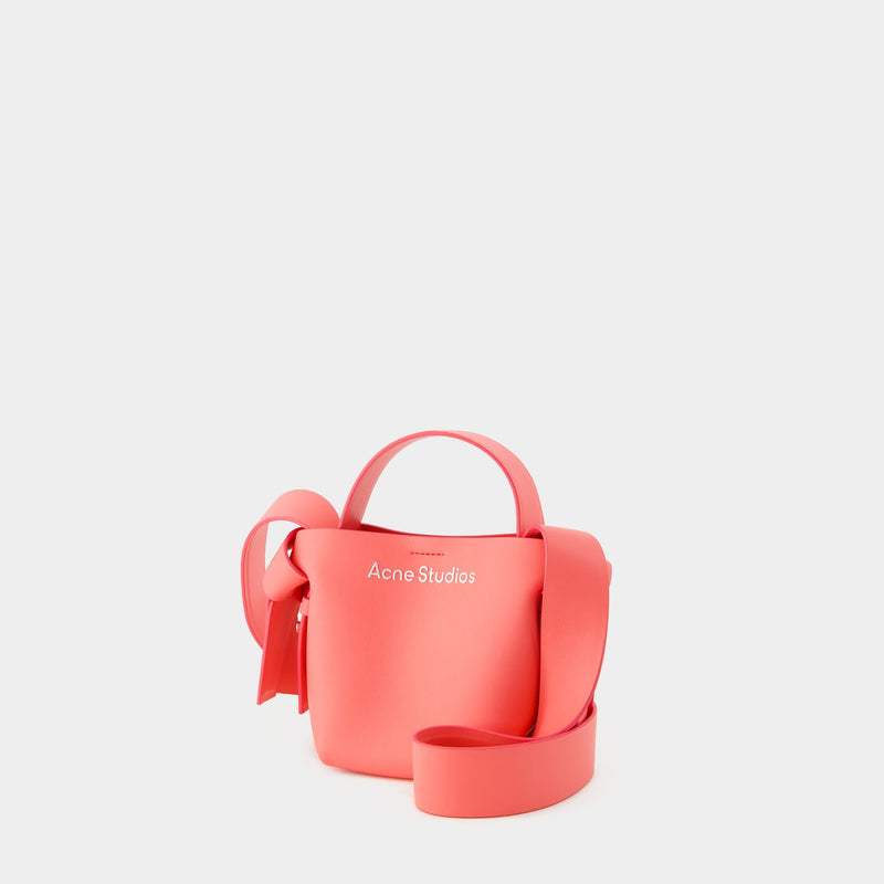 Musubi Micro Crossbody - Acne Studios - Leather - Electric Pink