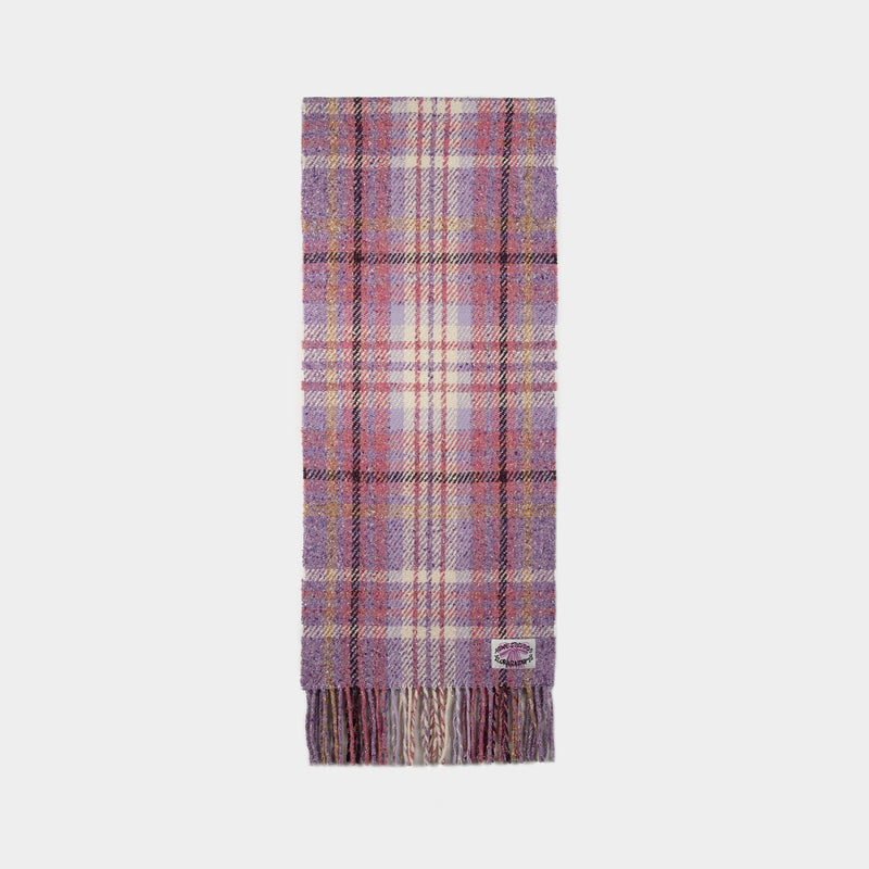 Volano Scarf - Acne Studios - Wool - Purple