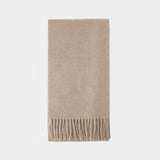 Classic Scarf - TOTEME - Wool - Beige