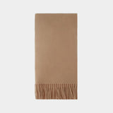 Classic Scarf - TOTEME - Wool - Camel