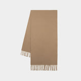 Classic Scarf - TOTEME - Wool - Camel