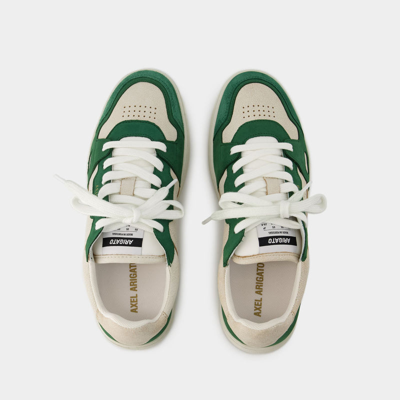 Dice Lo Sneakers - Axel Arigato - Leather - White/Kale Green